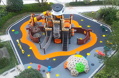 乐鱼官方游乐海盗船房地产社区案例