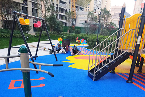 乐鱼官方游乐动物乐园滑梯组合