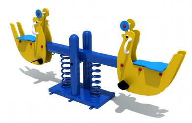  乐鱼官方游乐双人海豚儿童弹