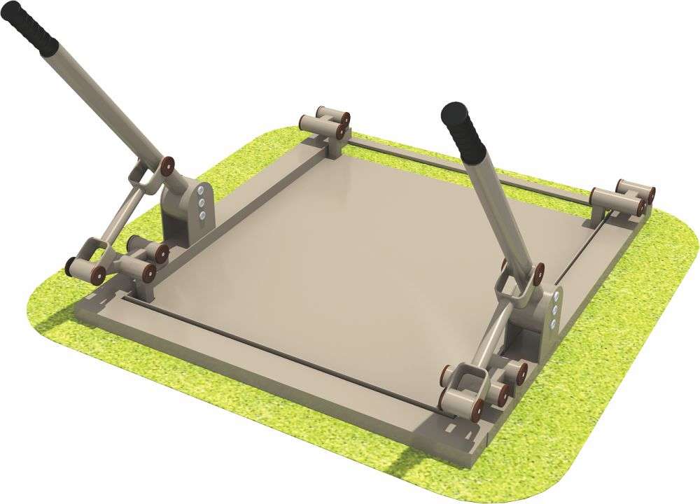 乐鱼官方健身器材 限位残疾人