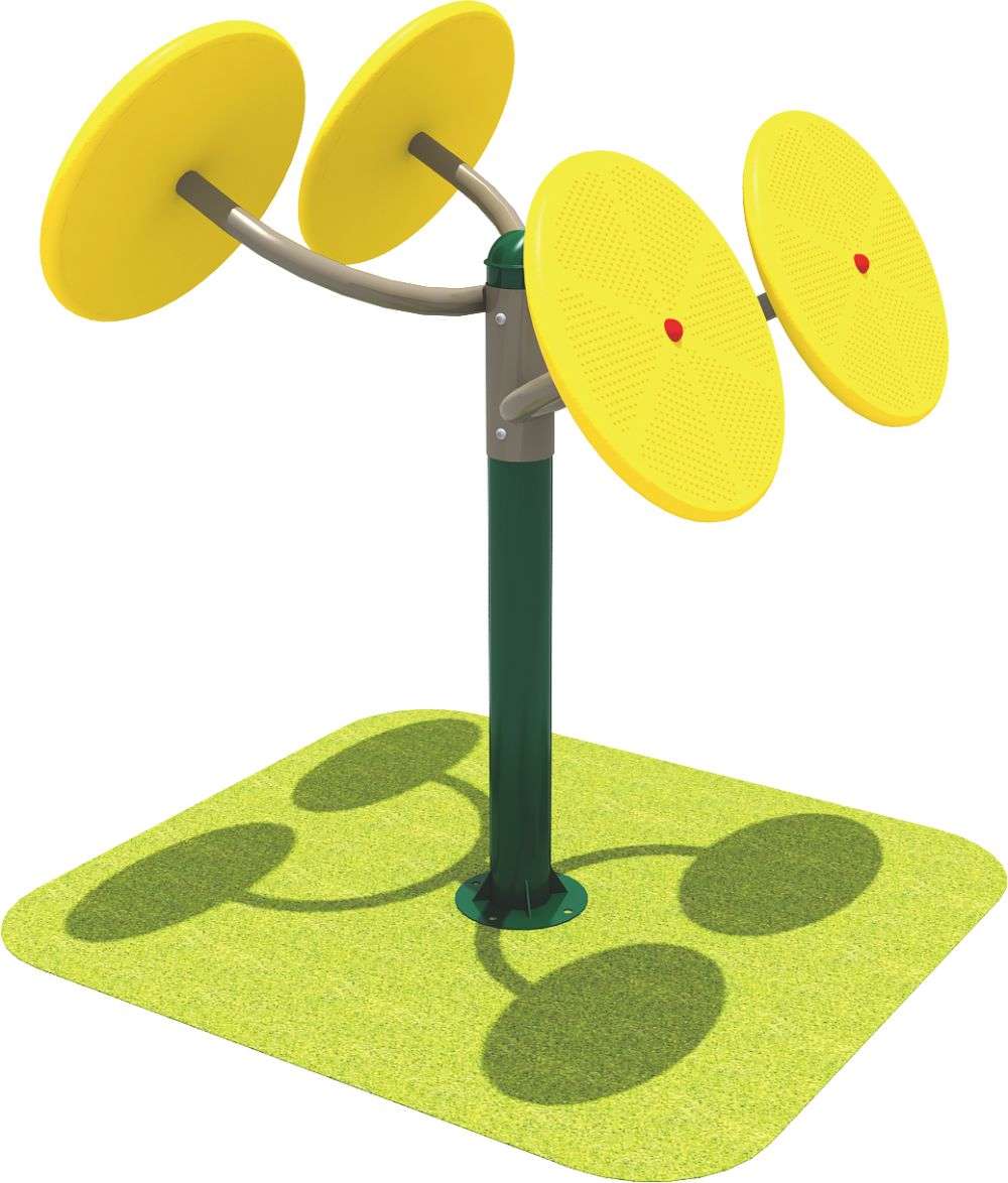 乐鱼官方健身器材 双位塑料推