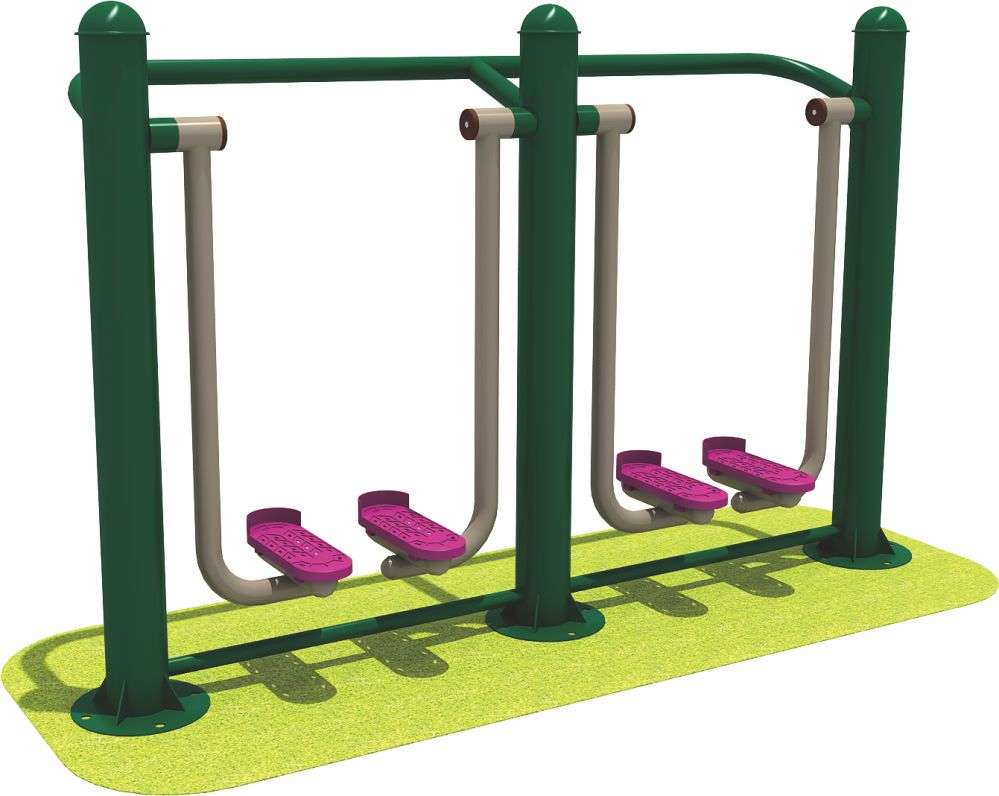 乐鱼官方健身器材 双人漫步机