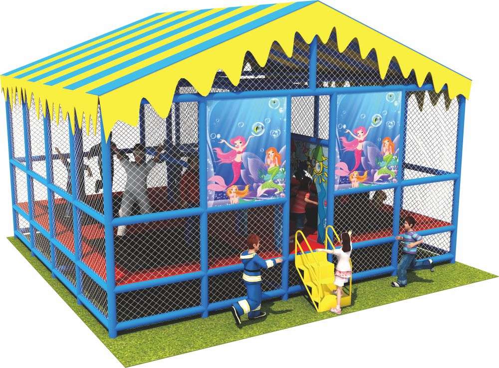 蹦床乐园 乐鱼官方圆形蹦床